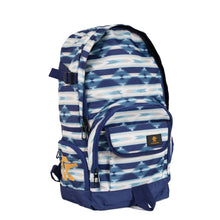 Load image into Gallery viewer, Tin Haul Backpack - Blue Aztec
