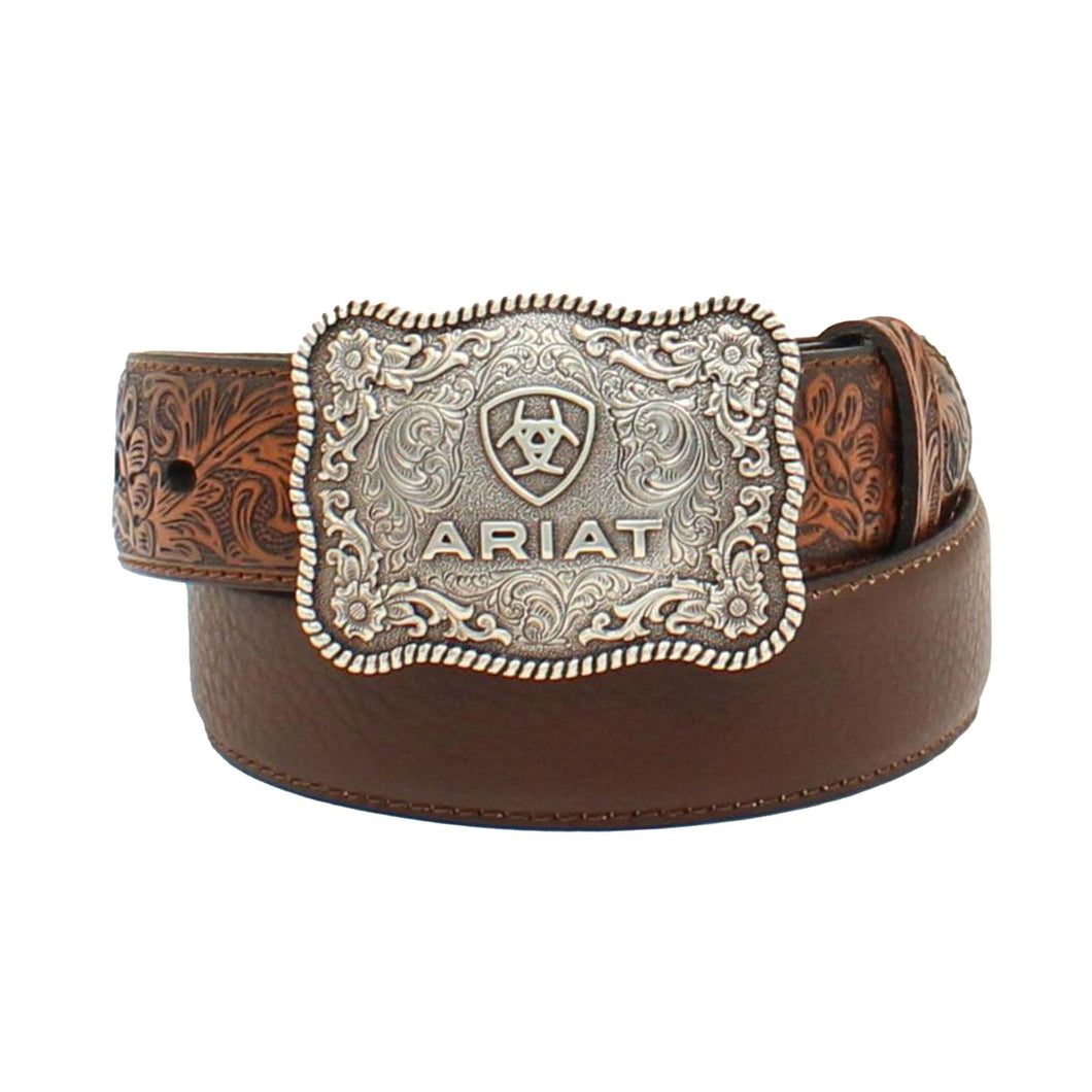 Ariat Boys rustic distressed belt