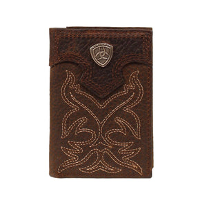 Ariat Shield Tri Fold Wallet
