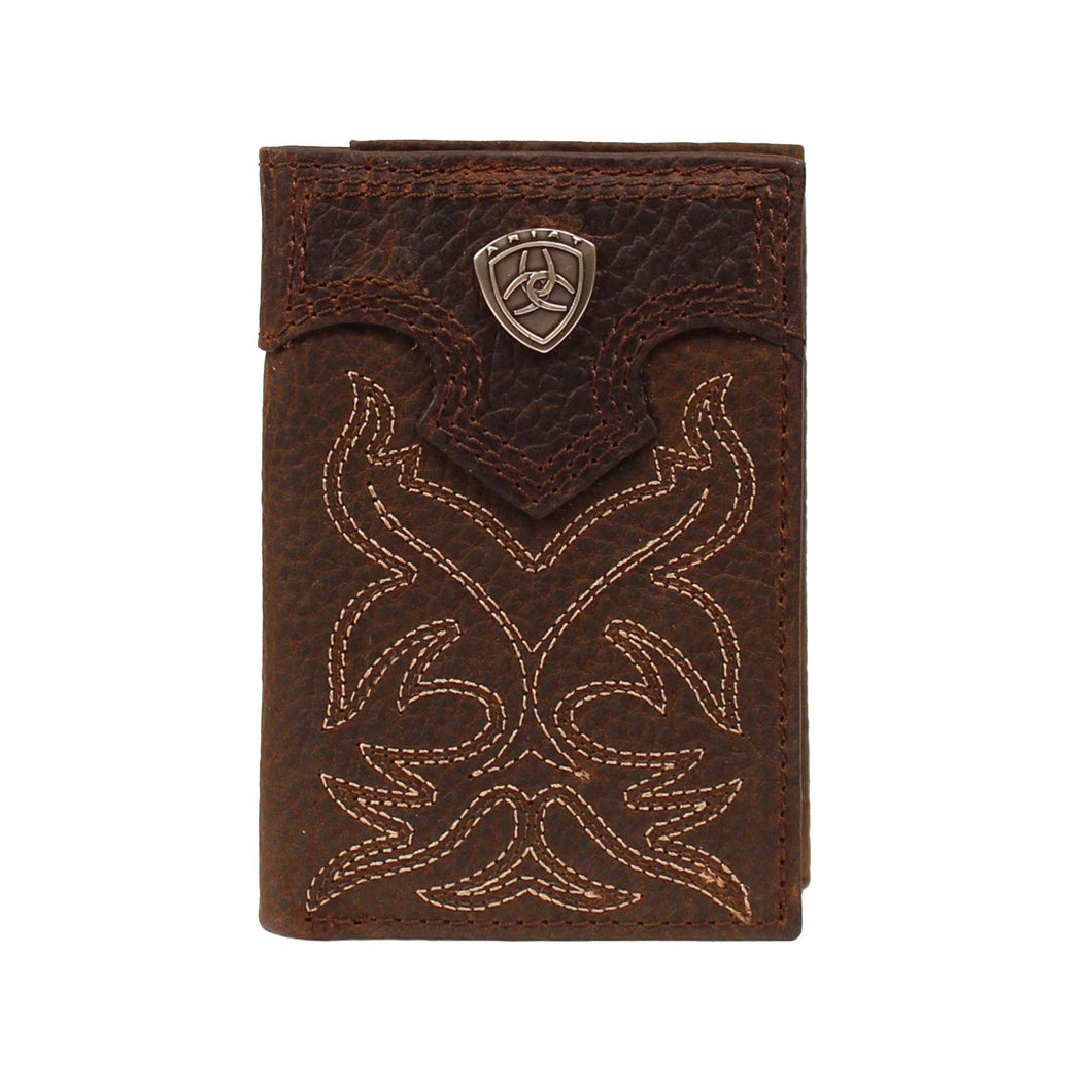 Ariat Shield Tri Fold Wallet