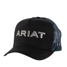 Load image into Gallery viewer, Ariat Paisley Trucker Cap
