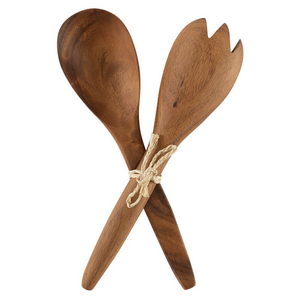 ACACIA FORK & SPOON SET