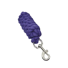 Load image into Gallery viewer, ACADEMY COTTON LEAD ROPE WITH NICKEL SNAP
