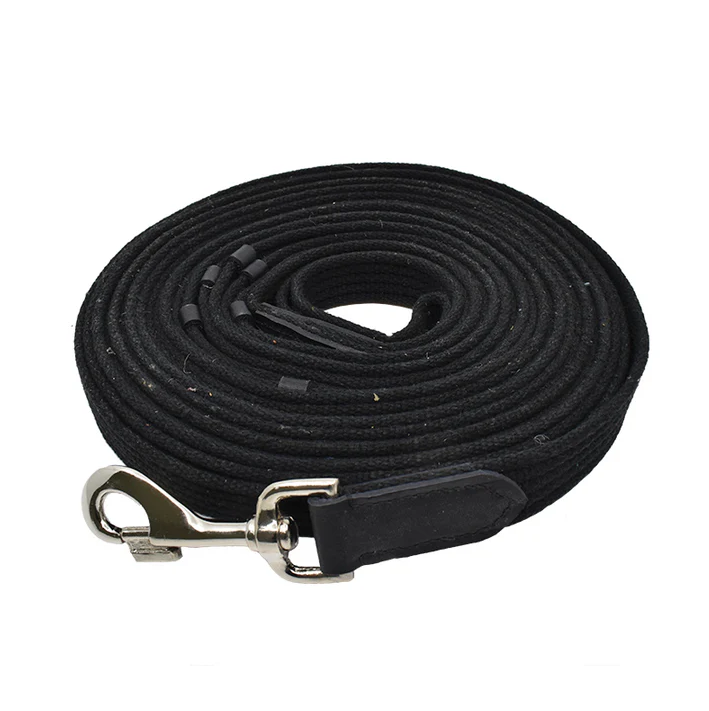 Academy Cotton Web Lunge Rein
