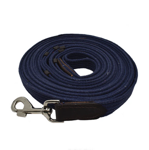 Academy Cotton Web Lunge Rein