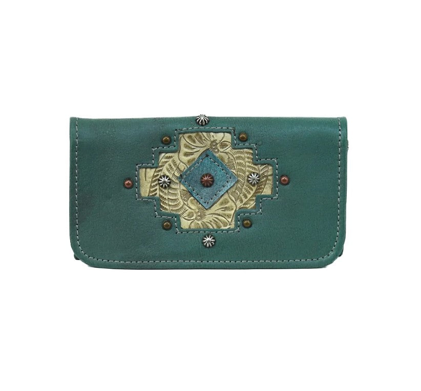 AMERICAN WEST NAVAJO SOUL TRI-FOLD WALLET