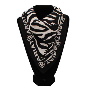 ARIAT ZEBRA PRINT BANDANA