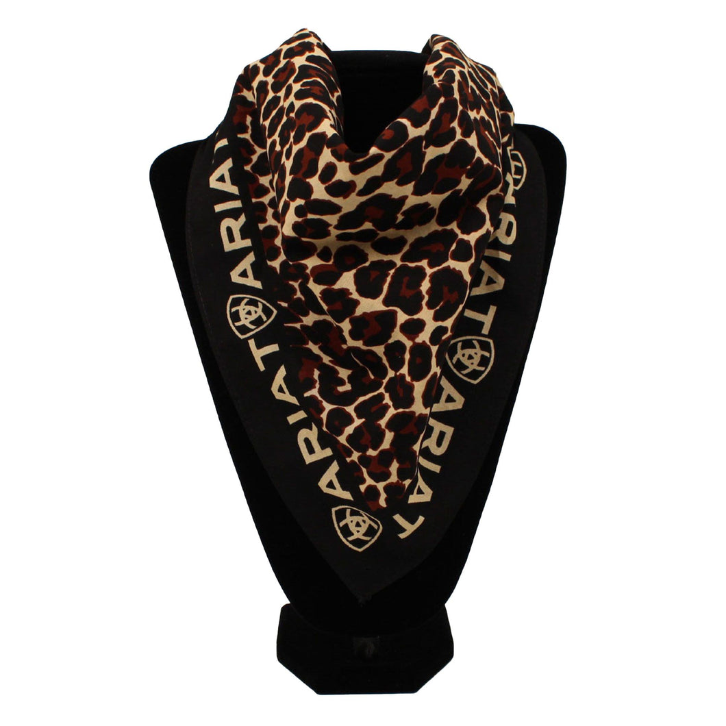 ARIAT LEOPARD PRINT BANDANA