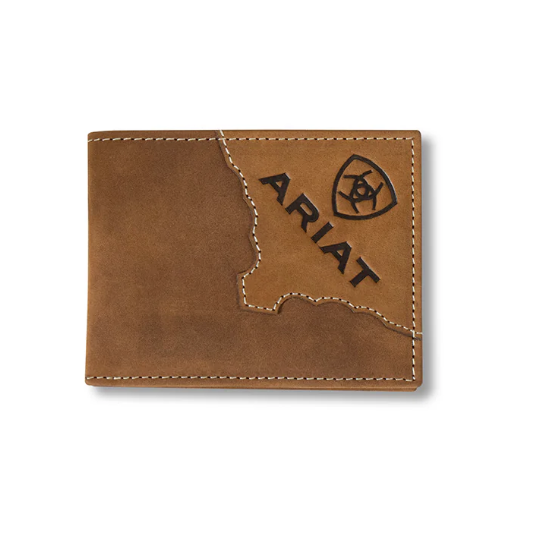 Ariat Bi Fold Wallet Two Tone Leather