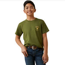 Load image into Gallery viewer, ARIAT BOYS BISON SKULL SHORT SLEEVE TEE
