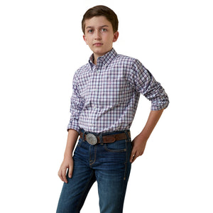 Ariat Boys Pro Series Meir Classic Long Sleeve Shirt