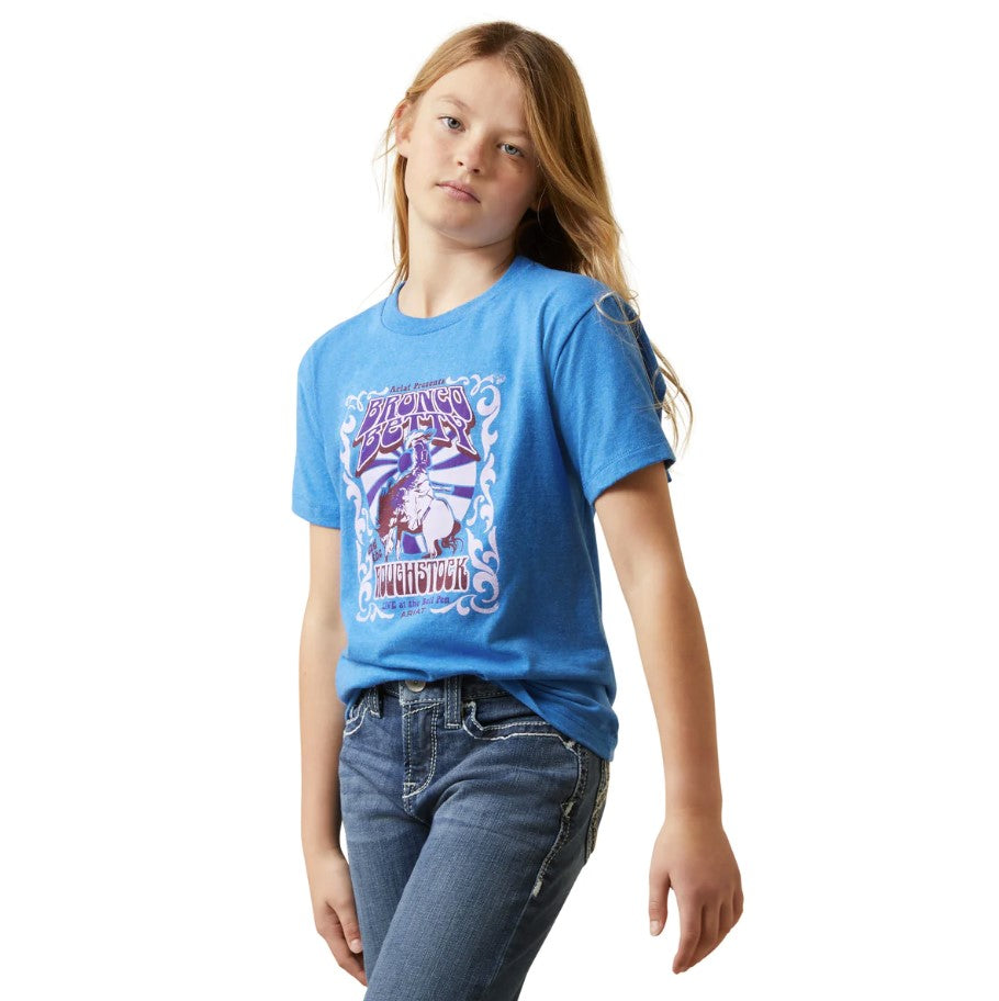 Ariat Girls Bronco Betty Short Sleeve Tee