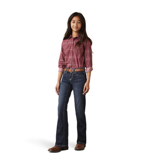 ARIAT GIRLS R.E.A.L BRIANNA BOOT CUT JEAN