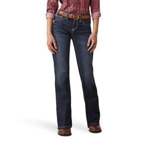 ARIAT GIRLS R.E.A.L BRIANNA BOOT CUT JEAN