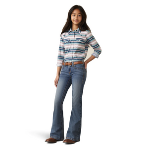 Ariat Girls R.E.A.L Hallie Flare Jean