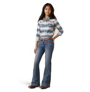 ARIAT GIRLS R.E.A.L HALLIE FLARE JEAN