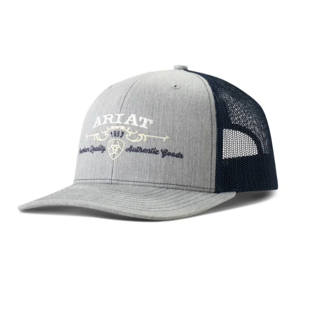 Ariat Mens Cap Embroidered Logo Mesh Snap Back