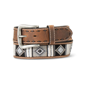 ARIAT MENS DIAMOND INLAY BELT