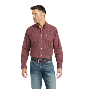 Ariat Mens Kenny stretch classic long sleeve shirt