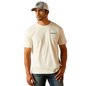 Ariat Mens Logo Fill Short Sleeve T-Shirt