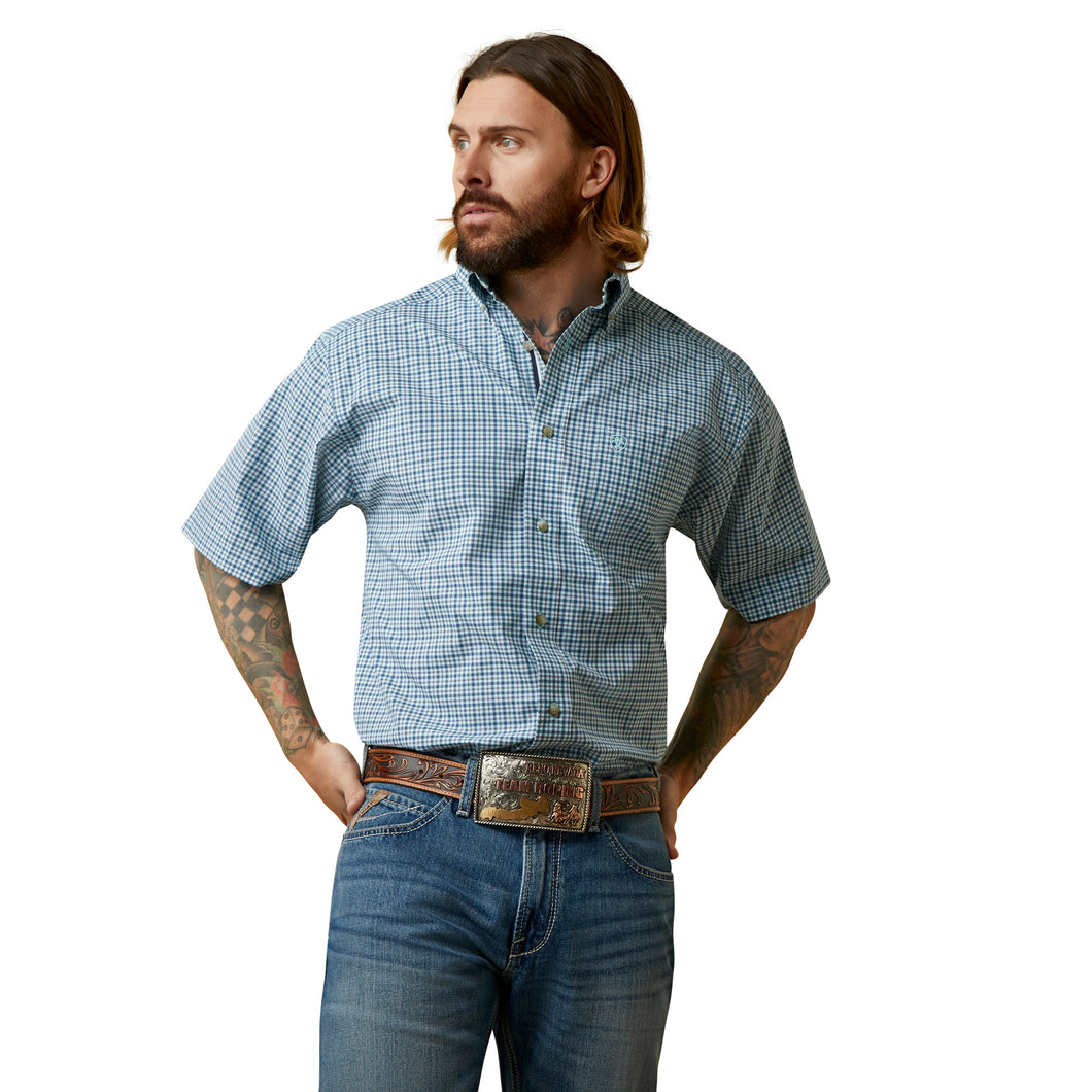 Ariat Mens Pro Series Odell Classic Fit Short Sleeve Shirt