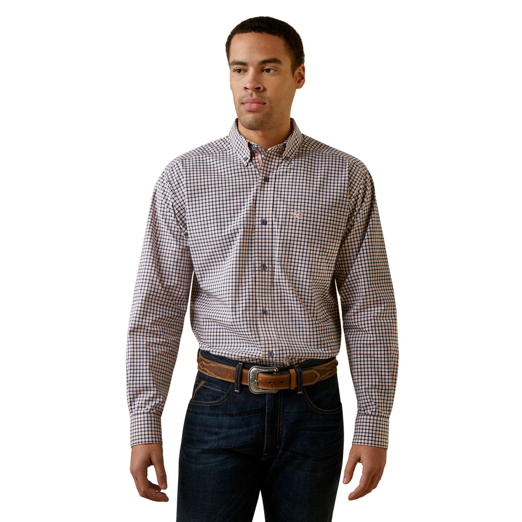 ARIAT MENS PRO SERIES OSWALD CLASSIC FIT LONG SLEEVE SHIRT
