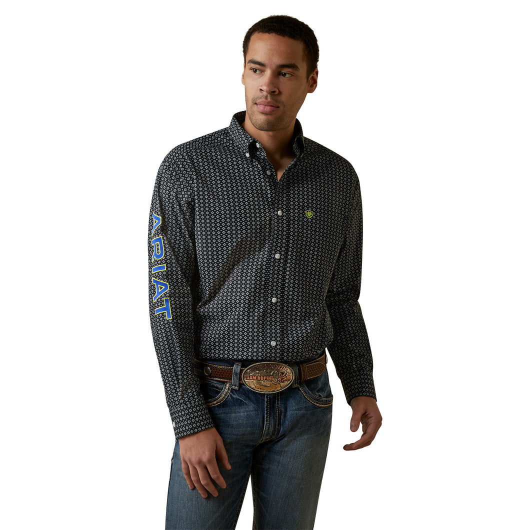 ARIAT MENS TEAM PEYTON CLASSIC LONG SLEEVE SHIRT