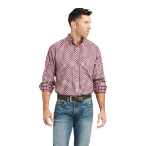 Ariat Mens Wrinkle Free Eldredge Classic Long Sleeve Shirt