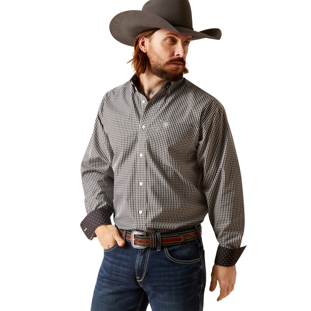 ARIAT MENS WRINKLE FREE VED CLASSIC LONG SLEEVE SHIRT