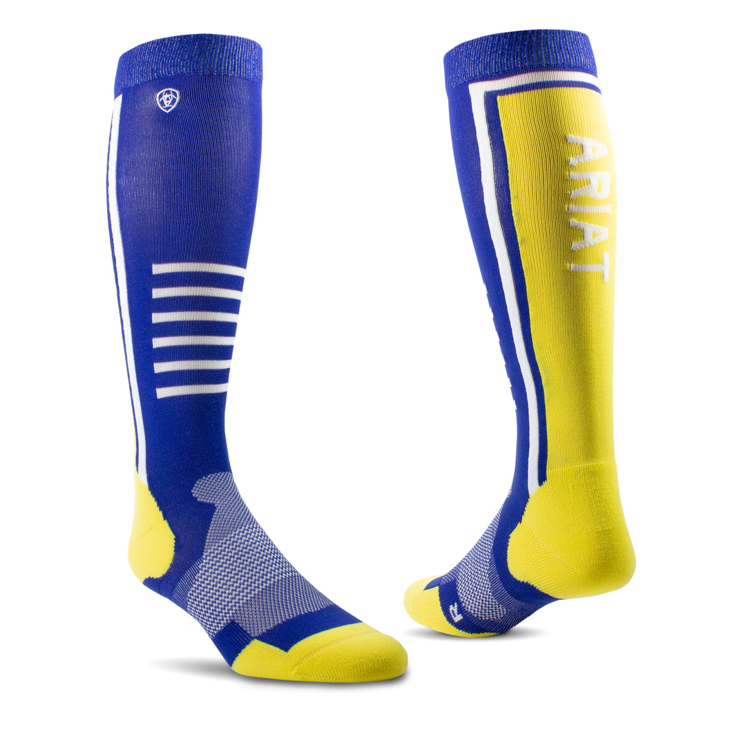 Ariat Uni Ariattek Slimline Performance Socks