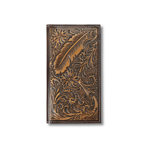 Ariat Rodeo Wallet Feather Embossed