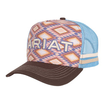 Load image into Gallery viewer, Ariat Aztec Trucker Cap
