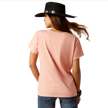 Load image into Gallery viewer, Ariat Womens Cow Chart Short Sleeve Tee
