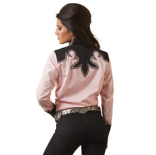 Load image into Gallery viewer, ARIAT WOMENS DOTTIE SNAP LONG SLEEVE SHIRT
