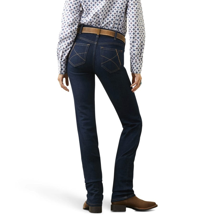 Ariat Womens Ella R.E.A.L. Perfect Rise Straight Leg Jeans