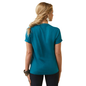 ARIAT WOMENS HEARTLAND SHORT SLEEVE TEE