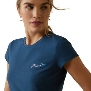 Ariat Womens Logo Script Short Sleeve T-Shirt