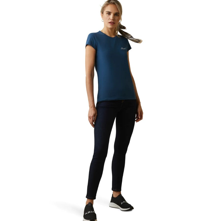 Ariat Womens Logo Script Short Sleeve T-Shirt