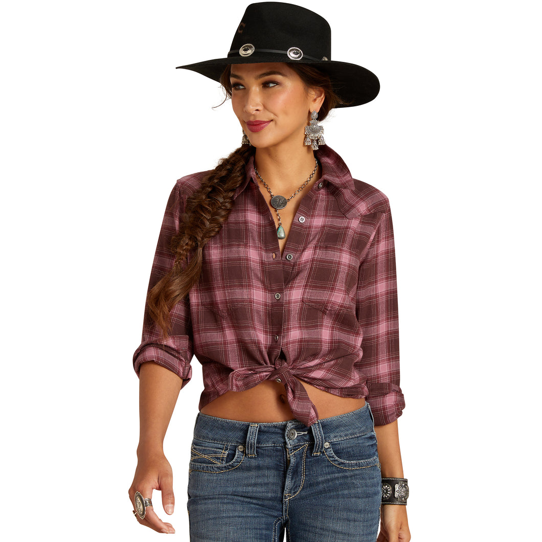 ARIAT WOMENS REAL BILLIE JEAN LONG SLEEVE SHIRT