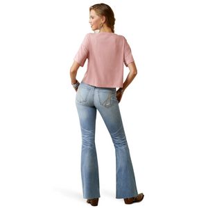 ARIAT WOMENS R.E.A.L HALLIE FLARE JEAN