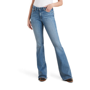 ARIAT WOMENS REAL HIGH RISE FLARE ANNIE OAKLAND JEANS