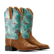 Load image into Gallery viewer, Ariat Womens Round Up Wide Square Toe Boots
