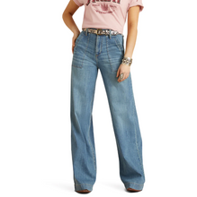 Load image into Gallery viewer, ARIAT WOMENS ULTRA HIGH RISE JAZMINE WIDE LEG JEANS

