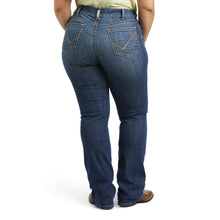 Load image into Gallery viewer, ARIAT WOMENS R.E.A.L. MID RISE ARROW FIT VIRGINIA BOOT CUT JEANS
