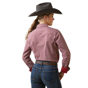 ARIAT WOMENS WRINKLE FREE KIRBY STRETCH LONG SLEEVE SHIRT