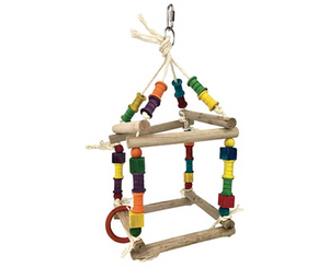 Avian Care Bird Toy Natural Parrot Cube