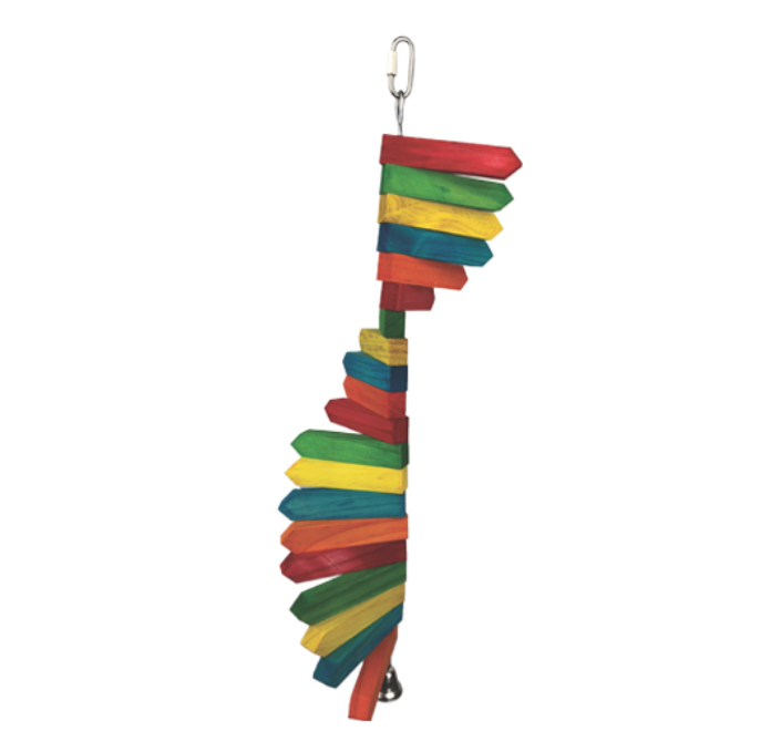 Avian Care Bird Toy Where To Go Wood Slices
