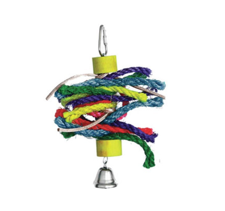 Avian Care Bird Toy Wood & Leather