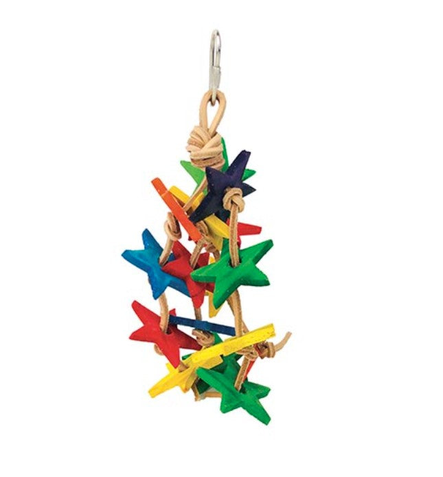 Avian Care Bird Toy Wood & Leather