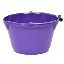 Load image into Gallery viewer, Red Gorilla Plas Feed Bucket Black
